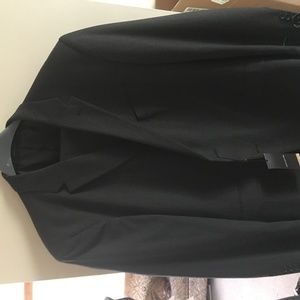 Jones New York Graham Charcoal Pinstripe Suit 50R,